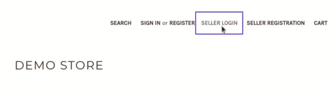 BigCommerce Multi Vendor Marketplace App Login